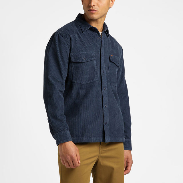 Lee Langarm Chetopa Shirt Mood Indigo