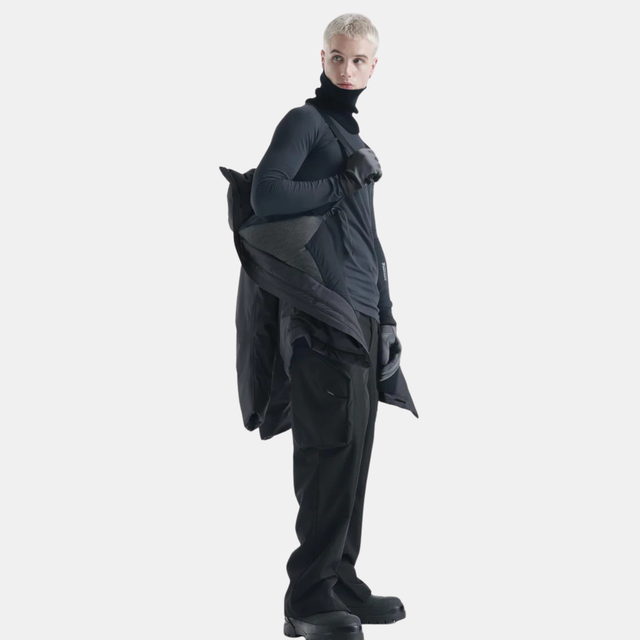 Krakatau Dsup Technical Parka Qm555 Dark Grey