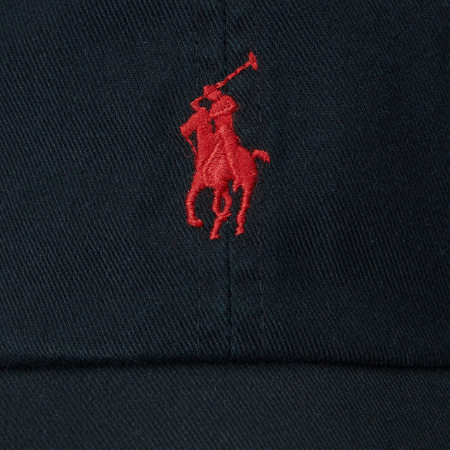 Ralph Lauren Cotton Chino Baseball Cap Black