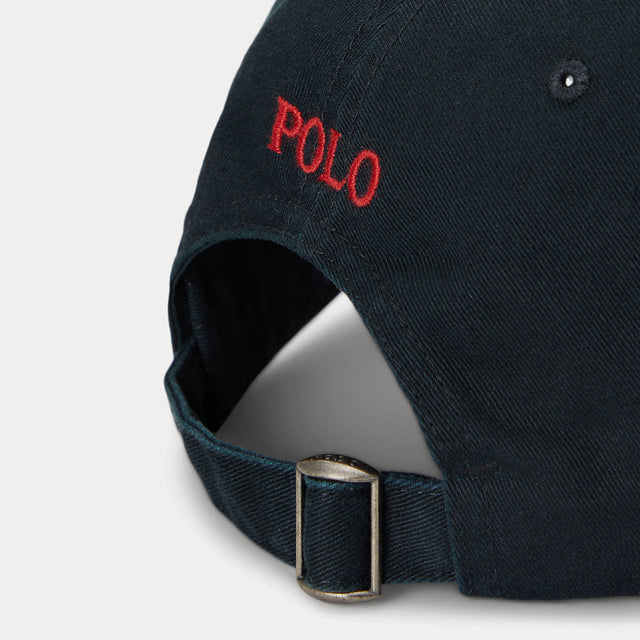 Ralph Lauren Cotton Chino Baseball Cap Black