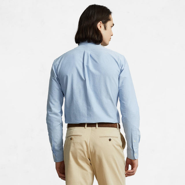 Ralph Lauren Custom Fit Oxford Shirt Blue