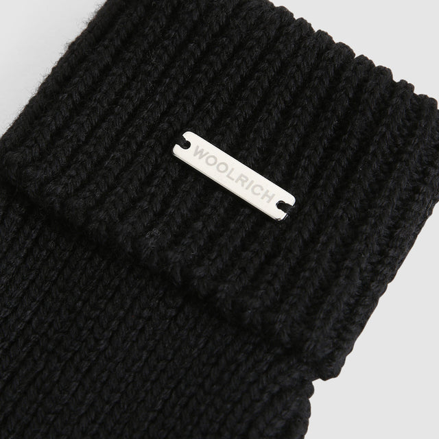 Woolrich Logo Gloves Women's Black
