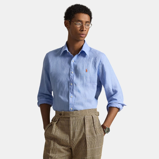 Polo Ralph Lauren Custom Fit Shirt Blue