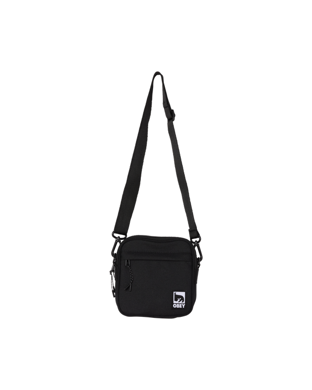 Obey Half Eye Crossbody Bag Black