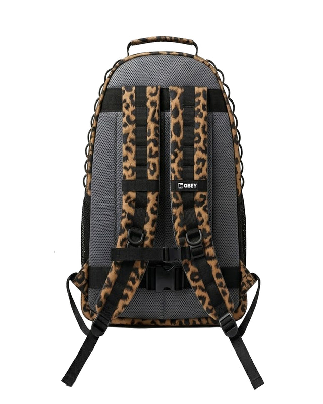 Obey Commuter Backpack Leopard
