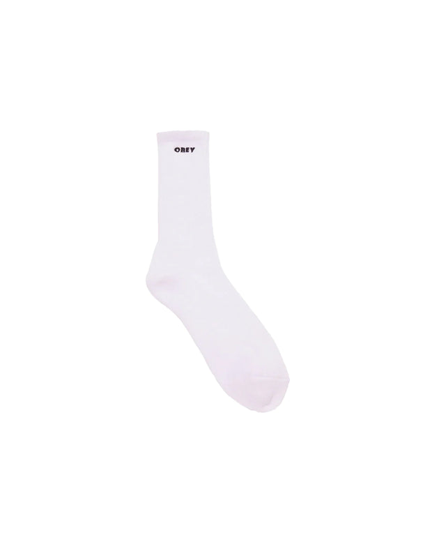 Obey Bold Socks White