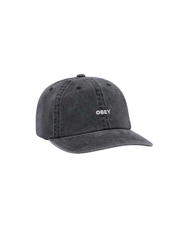 Obey Pigment Obey Bold 6 Panel Sb Pigment Black
