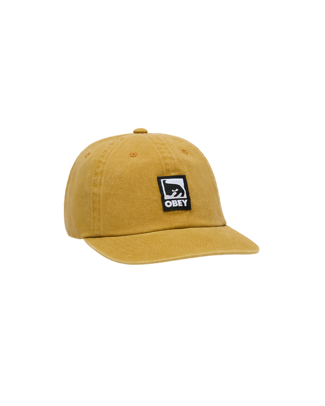 Obey Pigment Obey Label 6 Panel Vb Pigment Mustard