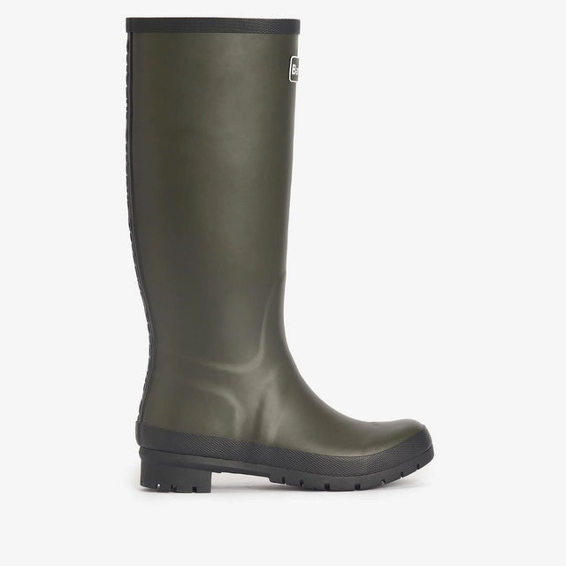 Barbour Abbey Wellington Boots Olive