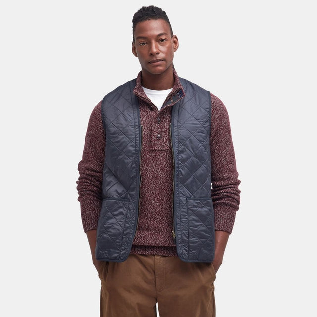 Barbour Polarquilt Zip-In Liner Vest Classic Navy
