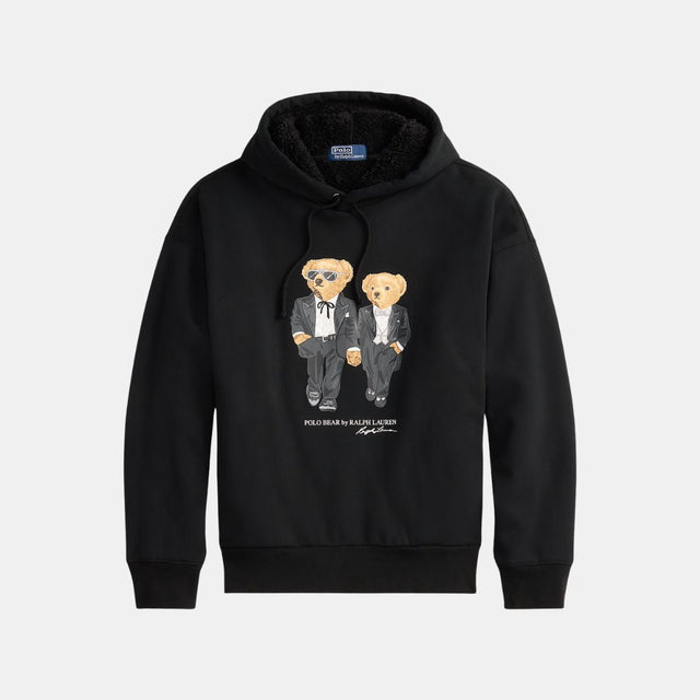 Polo Ralph Lauren The Ralph & Ricky Tuxedo Bear Hoodie Black