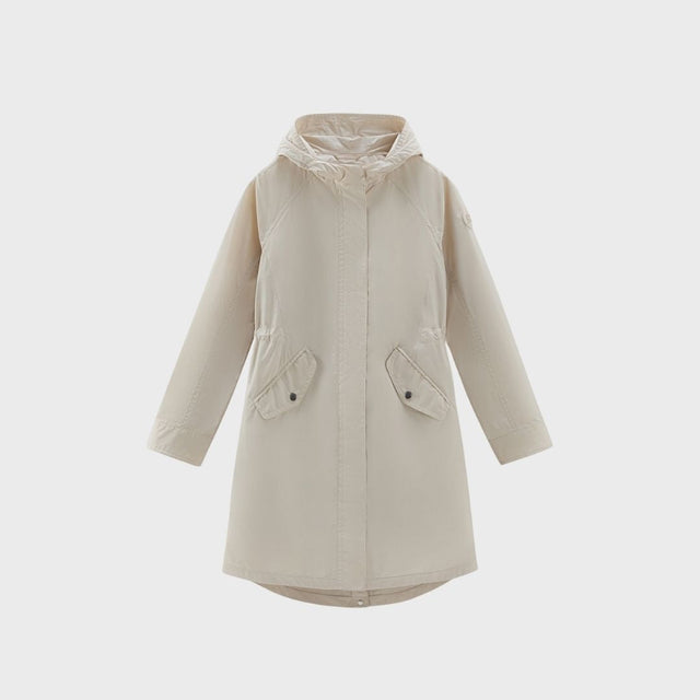 Woolrich Long Summer Parka Women's Light Oak