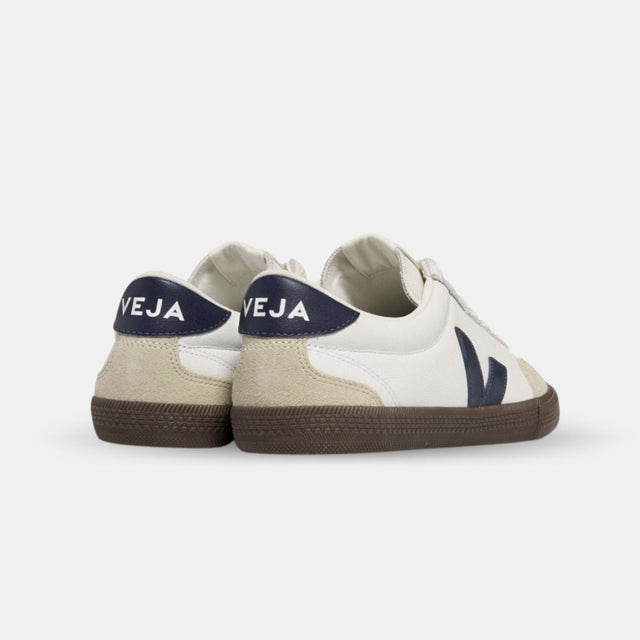 Veja Men's Volley Leather White Nautico Bark