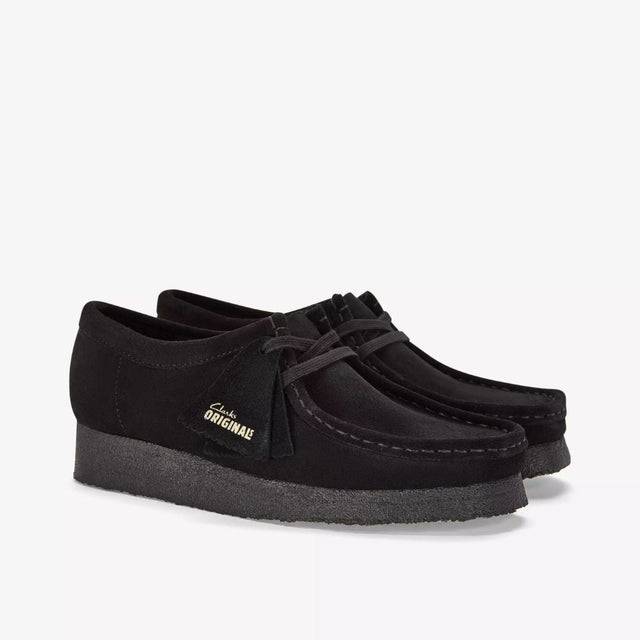 Clarks Wallabee Men's Black Suede