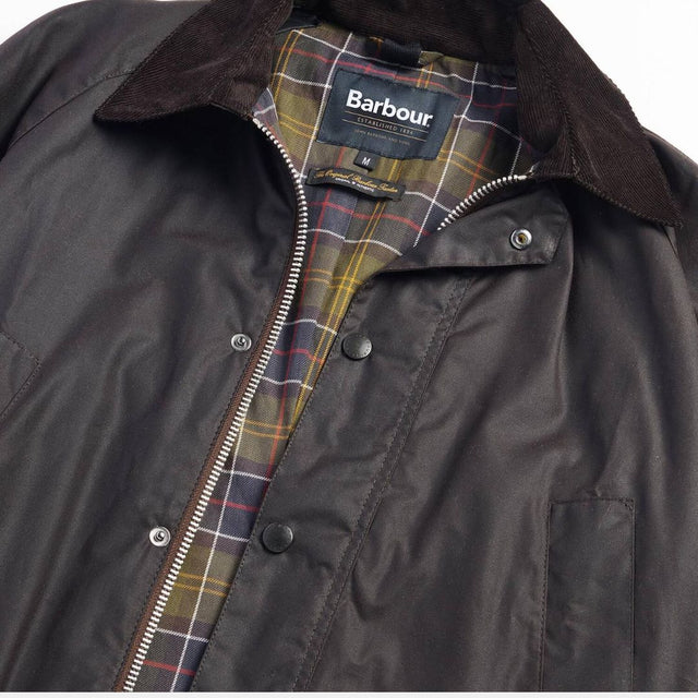 Barbour Ashby Wax Jacket Rustic