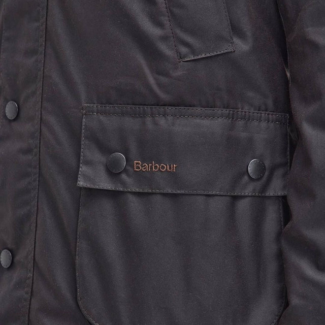 Barbour Ashby Wax Jacket Rustic