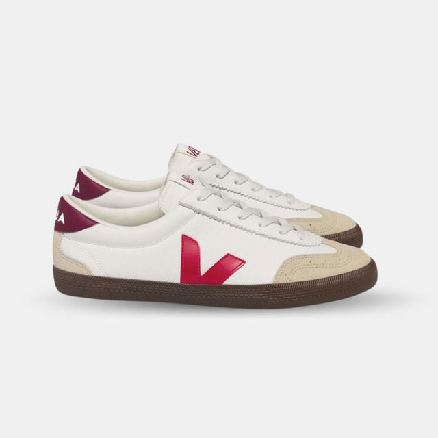 Veja Women's Volley Leather White Pekin Bark