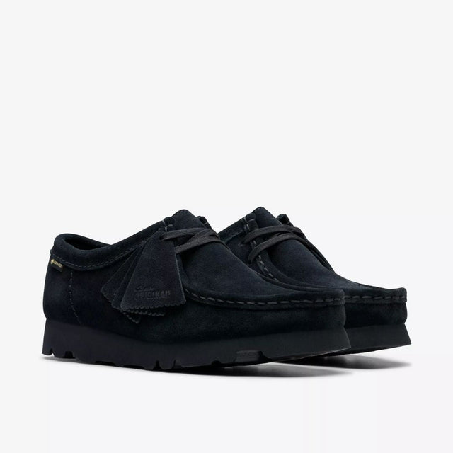 Clarks Women's Wallabee Gore-Tex Black Suede