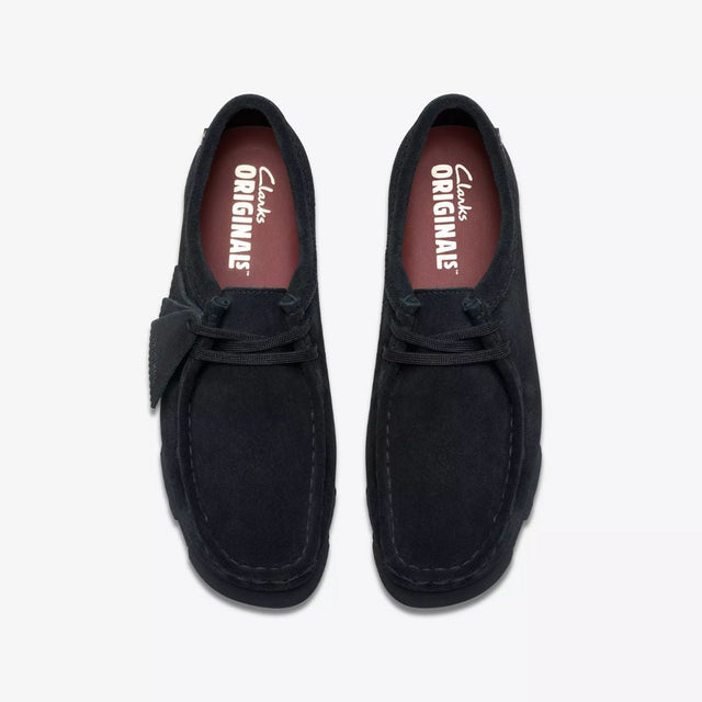 Clarks Women's Wallabee Gore-Tex Black Suede