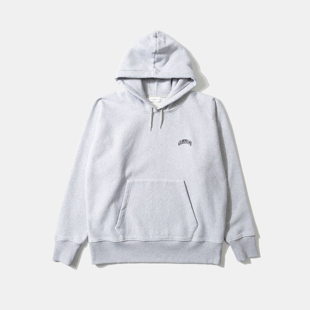 Edmmond Studios Core Logo Hoodie Plain Grey Melange