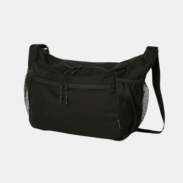 Snow Peak Middle Shoulder Bag Black