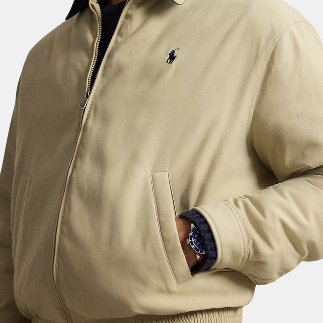 Polo Ralph Lauren Jacket Insulated Wb Khaki Uniform