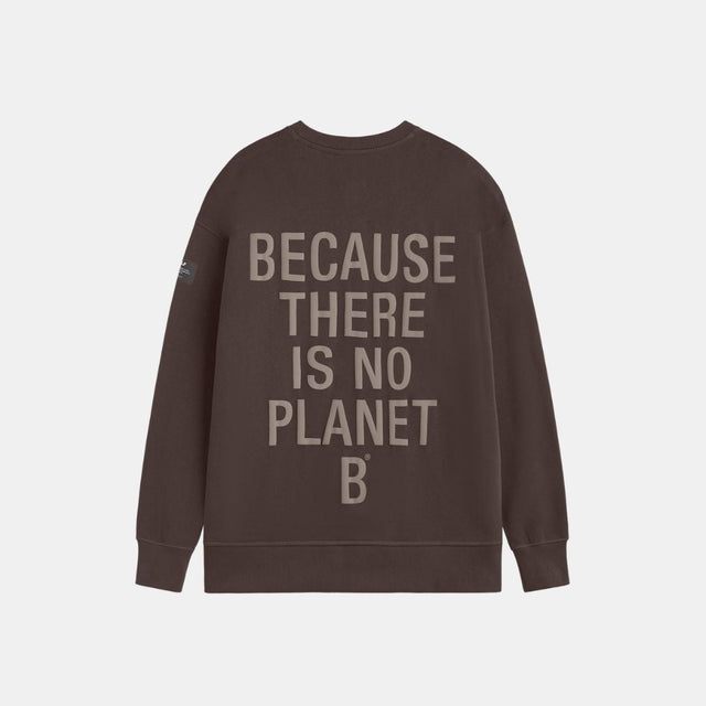 Ecoalf Storm Sweatshirt Woman Dark Chocolate