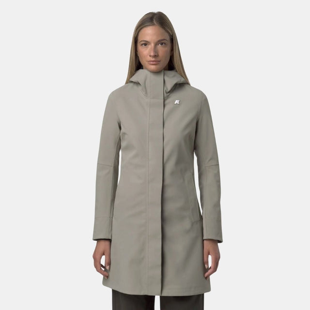 K-Way Stephy Bonded Green Oak & Blue Depth