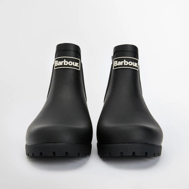 Barbour Wilton Wellingtons Chelsea Black