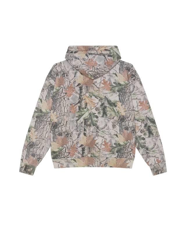 Obey Post Zip Hood Dusty Vintage Wood Camo