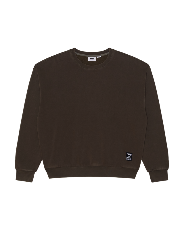 Obey Post Crew Dusty Black Olive