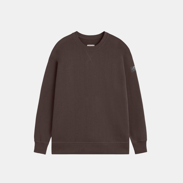 Ecoalf Storm Sweatshirt Woman Dark Chocolate