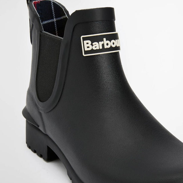 Barbour Wilton Wellingtons Chelsea Black