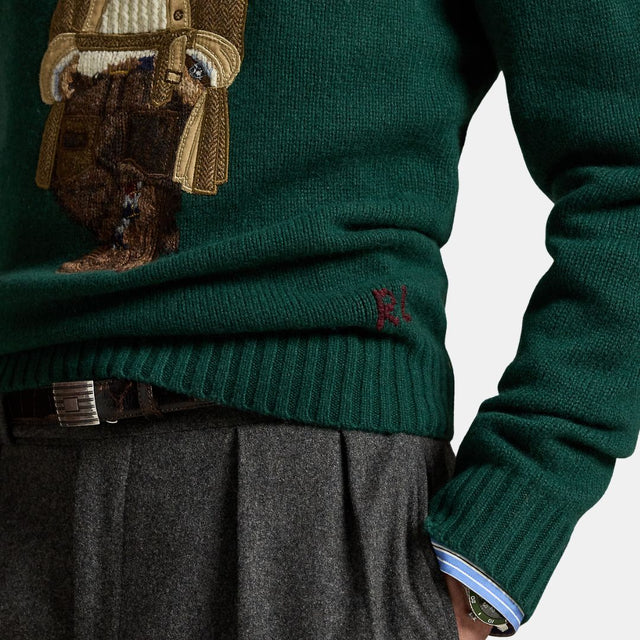 Polo Ralph Lauren Polo Bear Jumper Vntg Pine Charles
