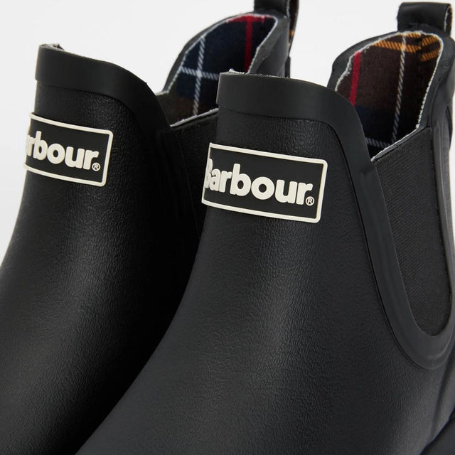 Barbour Wilton Wellingtons Chelsea Black