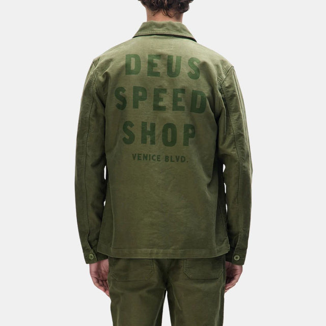 Deus Ex Machina Speed Chore Jacket Cypress Green
