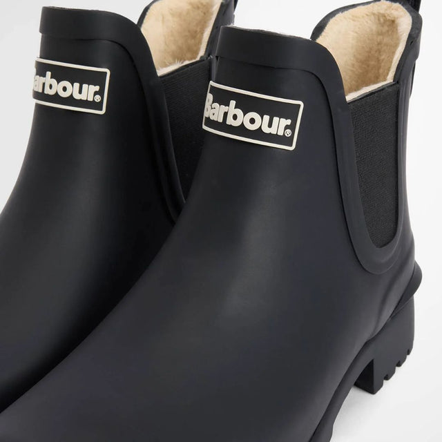 Barbour Kirkton Chelsea Welly Black