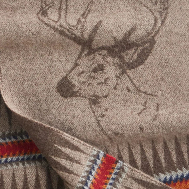 Pendleton Jacquard Scarf Sawtooth Buck