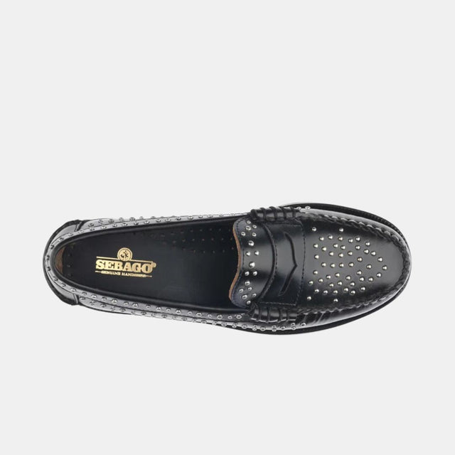Sebago Dan Studs Woman Black