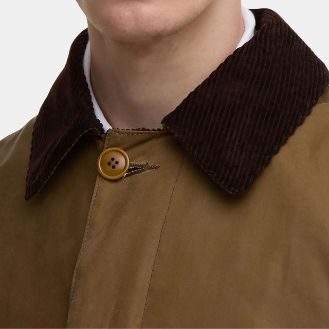 Barbour x Baracuta Wax Trench Coat Wax Tan