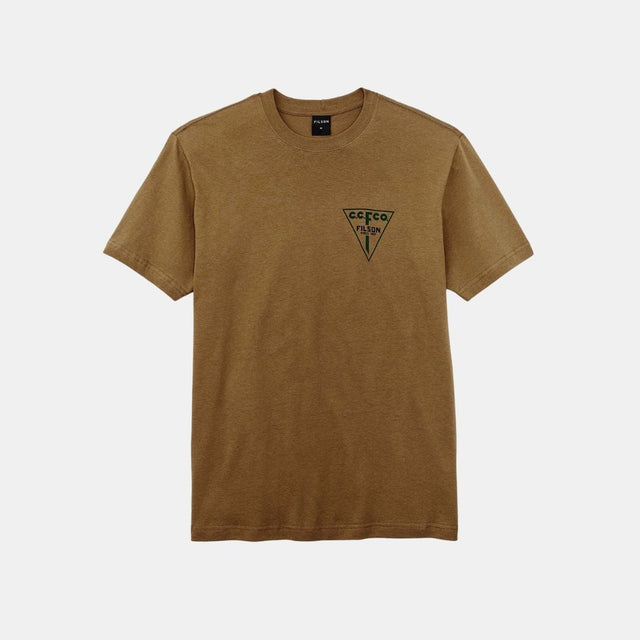 Filson S-S Pioneer Graphic T-Shirt Gold Ochre Captain