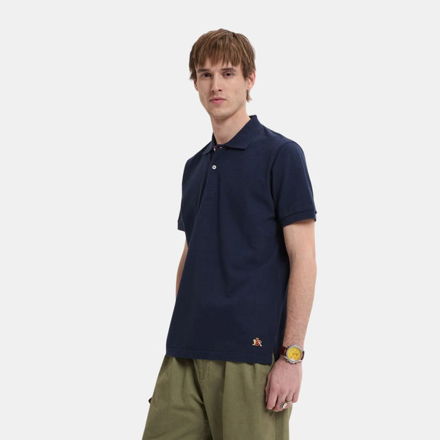Baracuta Tartan Tapecket Polo Navy