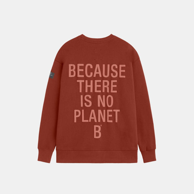 Ecoalf Storm Sweatshirt Woman Dark Orange