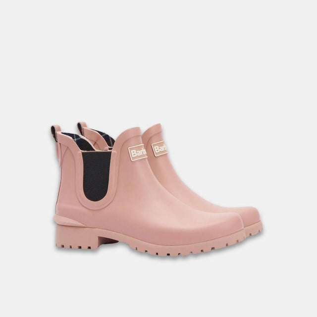 Barbour Wilton Boot Pink Rust