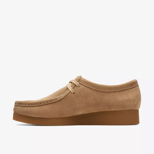 Clarks Wallabee Evo Women's Dark Sand Suede