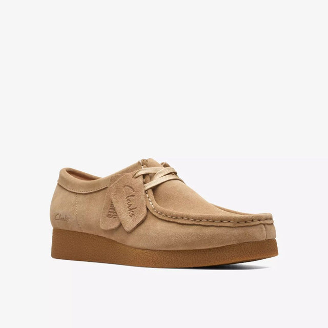 Clarks Wallabee Evo Women's Dark Sand Suede