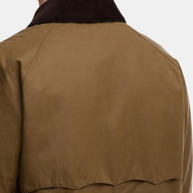 Barbour x Baracuta Wax Trench Coat Wax Tan