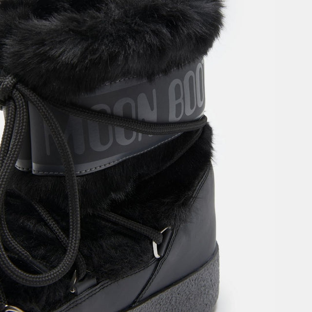 Moon Boot LTrack Low Faux-Fur Black