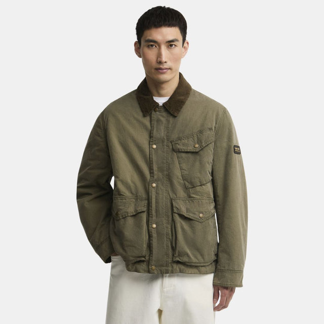 Barbour International Winter Drifter Olive