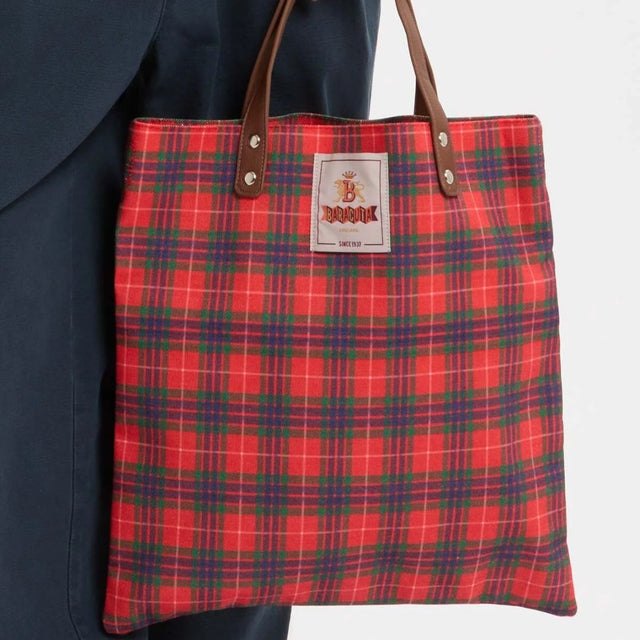 Baracuta Baracuta Tartan Tote Red Fraser Tartan
